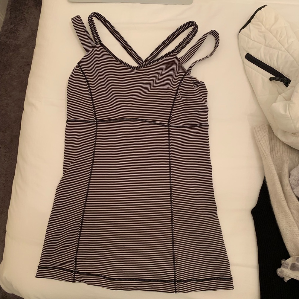 Strappy Lululemon workout top